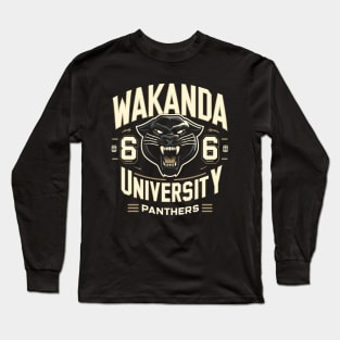 Wakanda University Long Sleeve T-Shirt